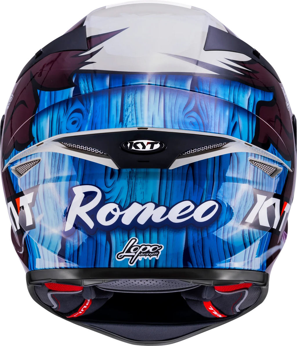 Casco KYT TT-REVO Riccardo Rossi Catalan Replica