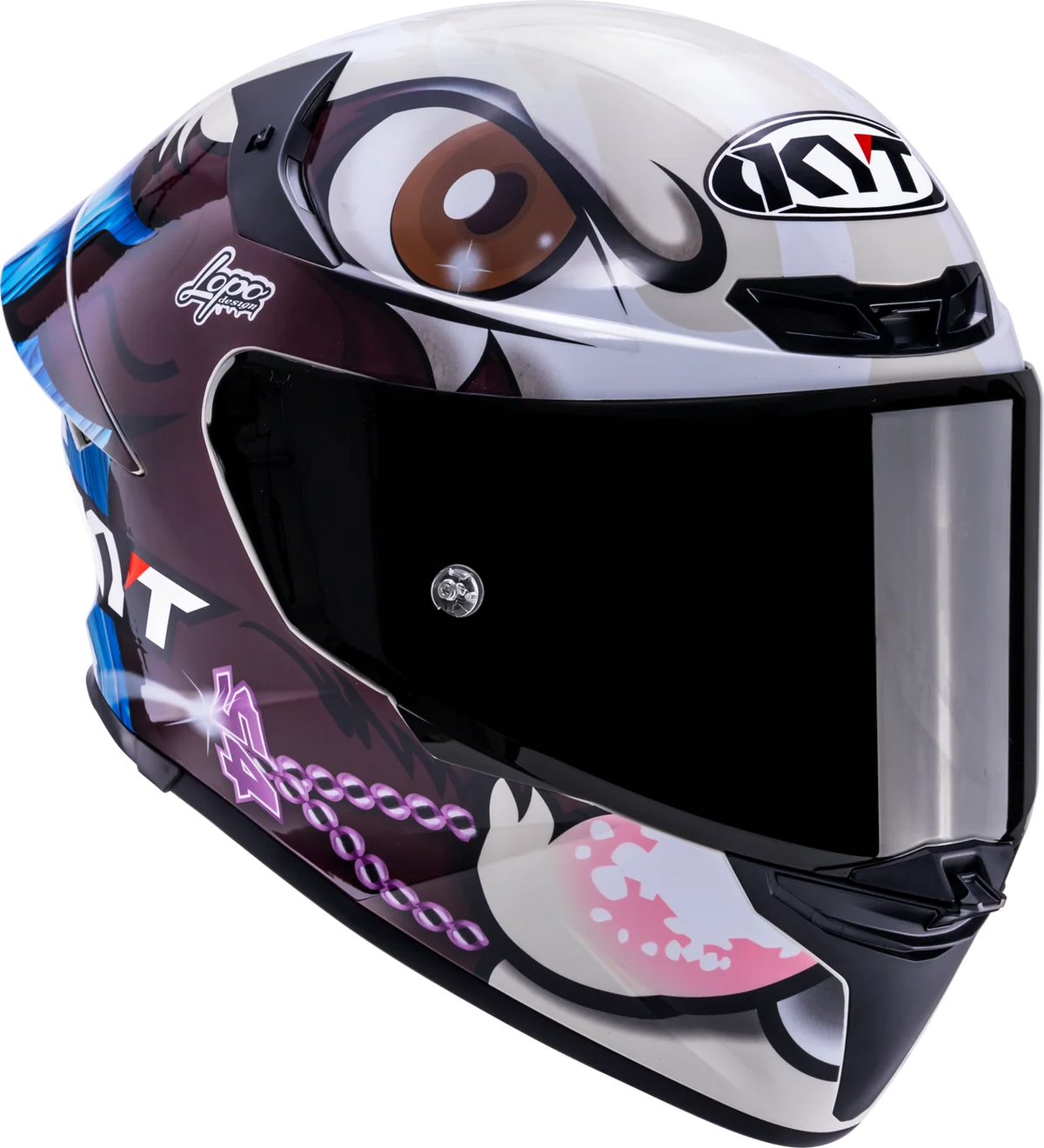 Casco KYT TT-REVO Riccardo Rossi Catalan Replica
