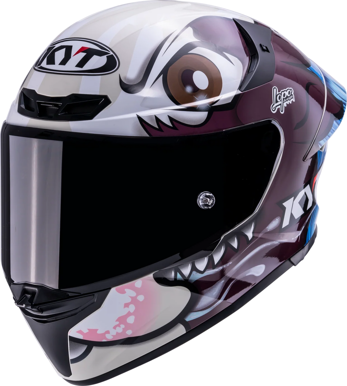 Casco KYT TT-REVO Riccardo Rossi Catalan Replica