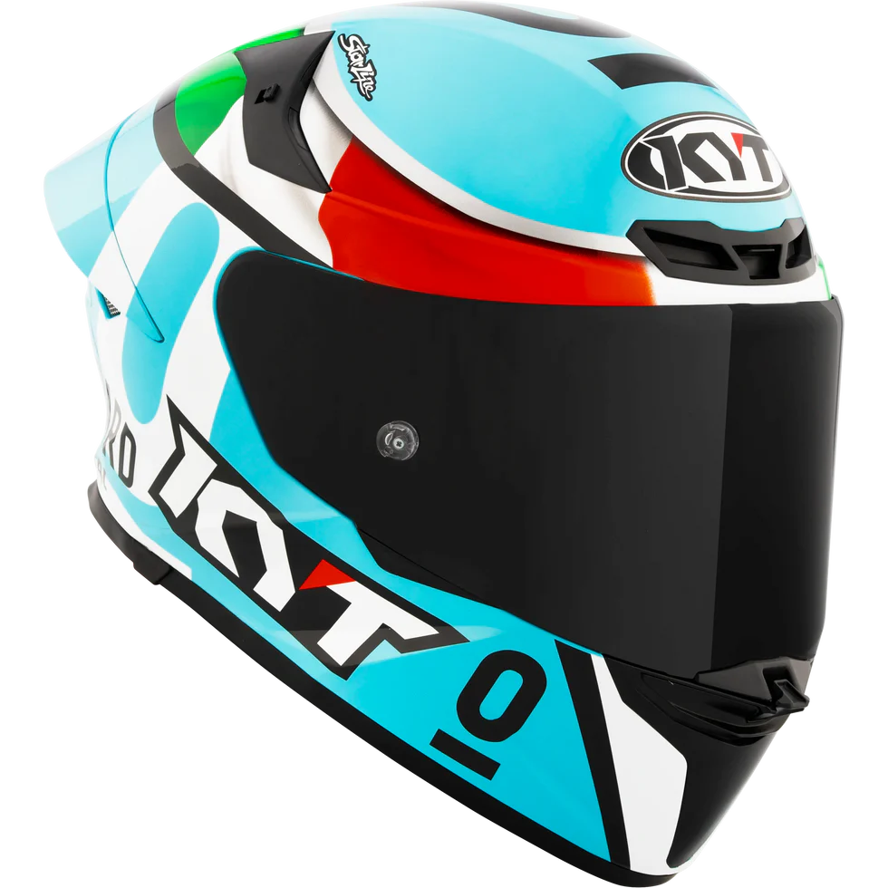 Casco KYT TT-REVO Leopard Replica Tri-Color