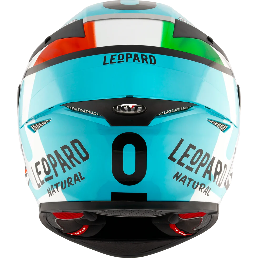 Casco KYT TT-REVO Leopard Replica Tri-Color