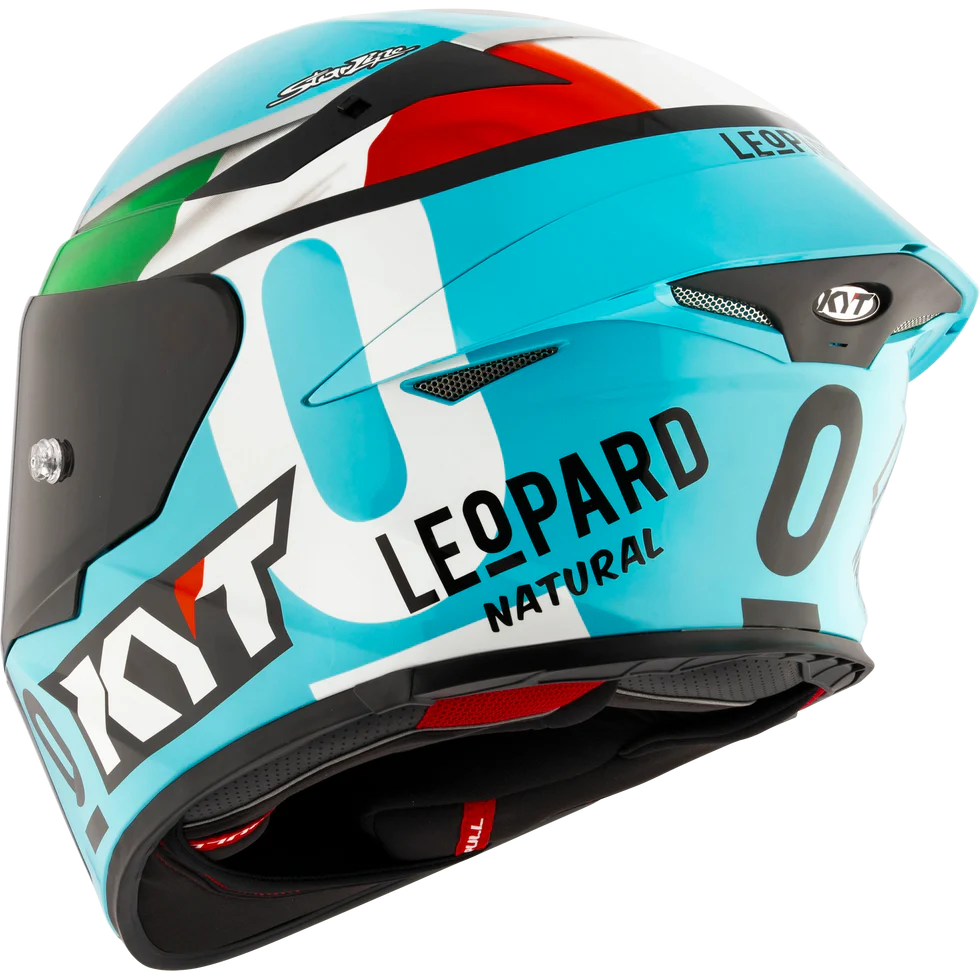Casco KYT TT-REVO Leopard Replica Tri-Color