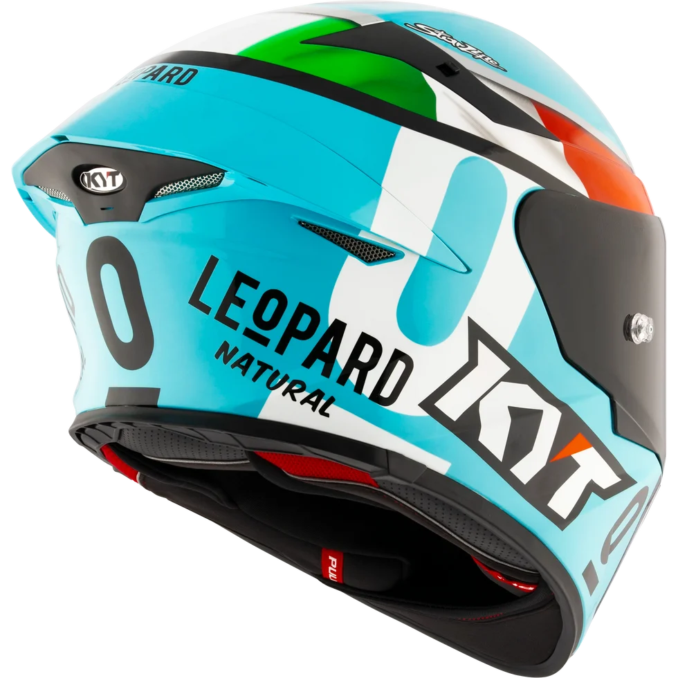 Casco KYT TT-REVO Leopard Replica Tri-Color