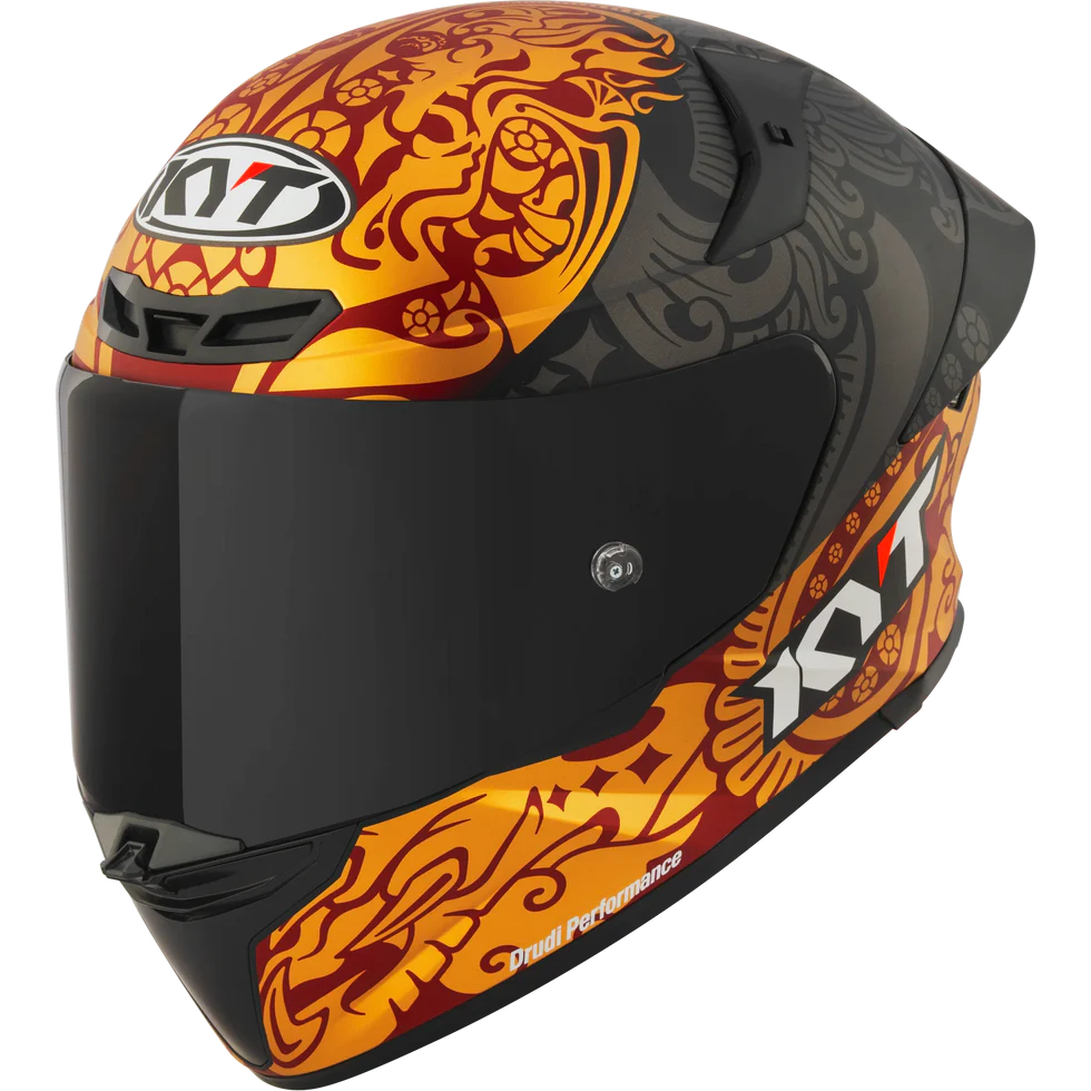Casco KYT TT-REVO Bastianini Indonesia 2024 Replica