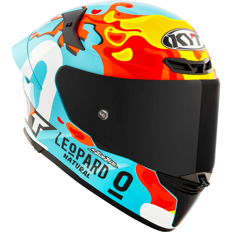 Casco KYT TT-REVO Leopard Replica Aragon