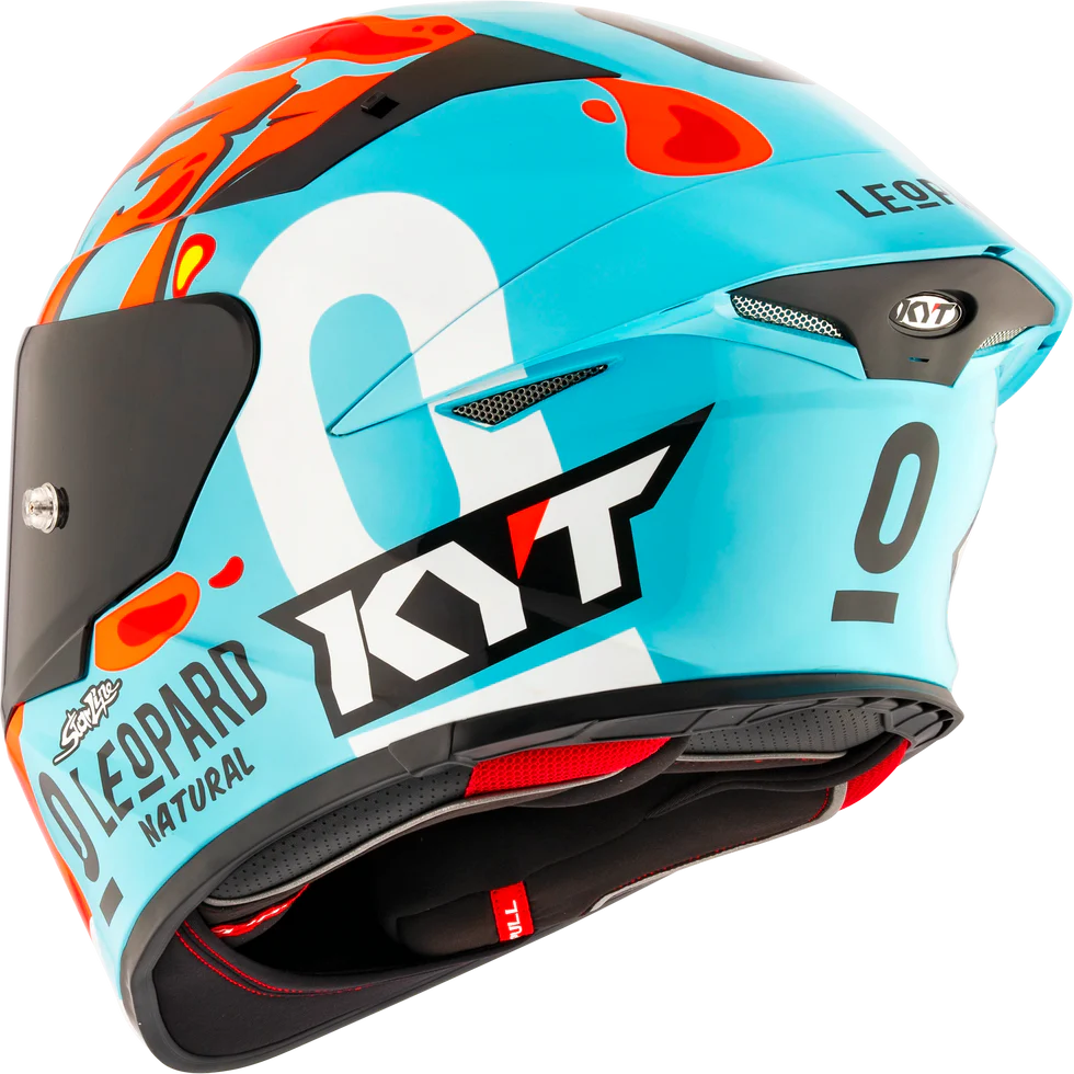 Casco KYT TT-REVO Leopard Replica Aragon