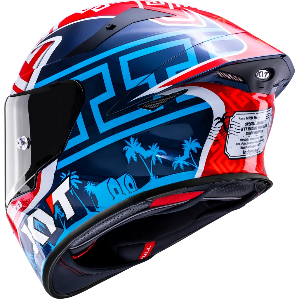 Casco KYT TT-REVO Moreira Mandalika Replica