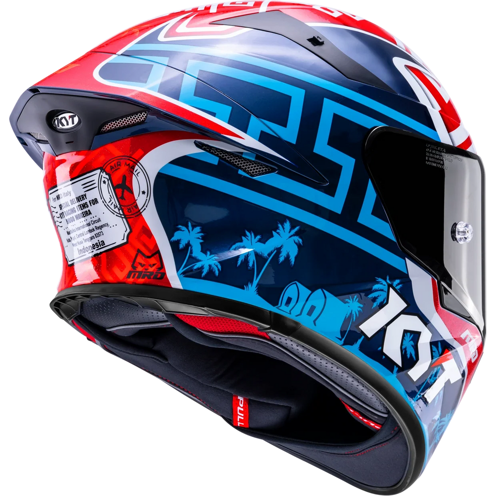 Casco KYT TT-REVO Moreira Mandalika Replica