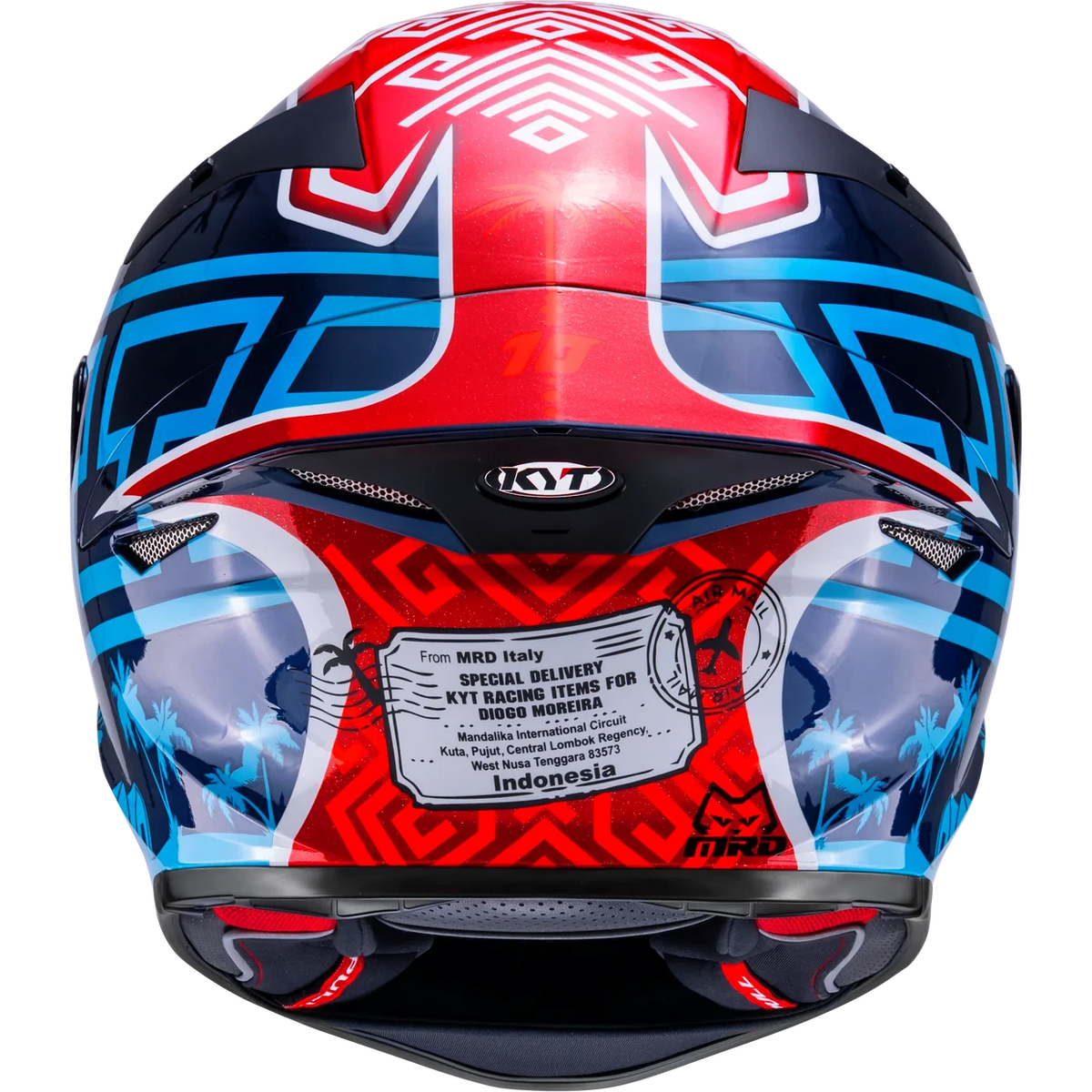 Casco KYT TT-REVO Moreira Mandalika Replica
