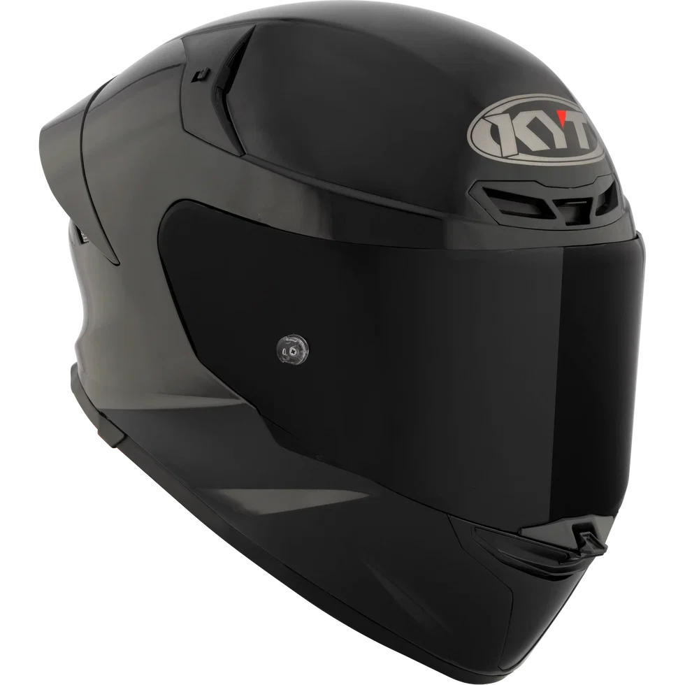 Casco KYT TT-REVO Plain Black (Glossy)