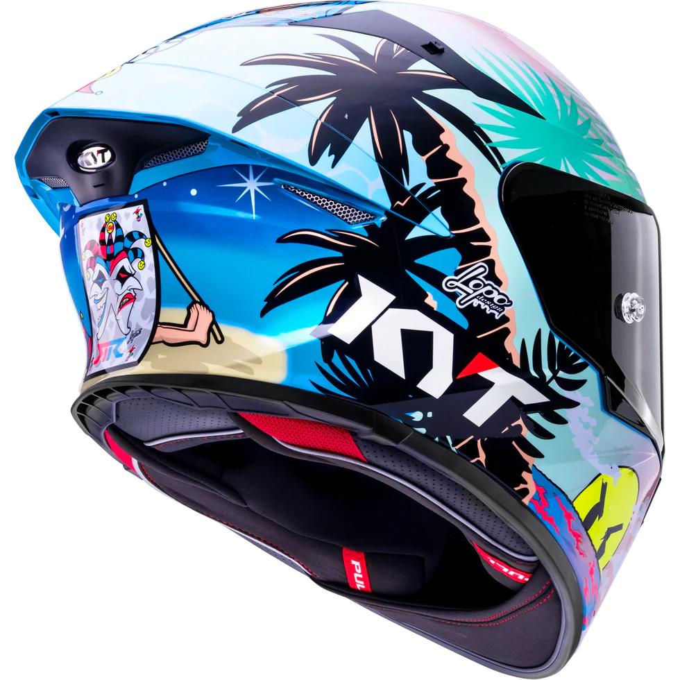 Casco KYT TT-REVO Riccardo Rossi BCN Replica