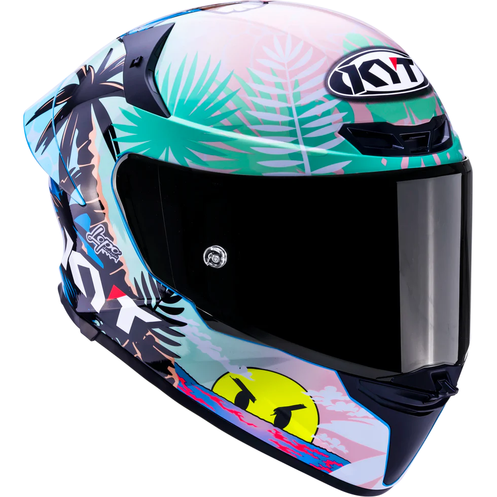 Casco KYT TT-REVO Riccardo Rossi BCN Replica