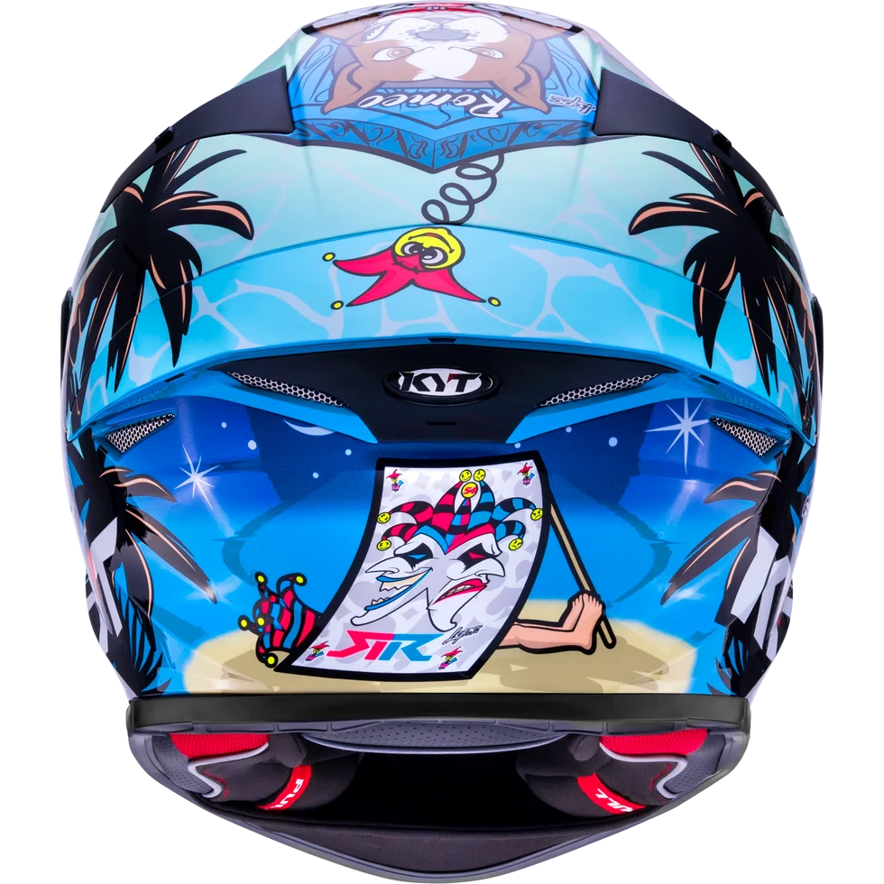 Casco KYT TT-REVO Riccardo Rossi BCN Replica
