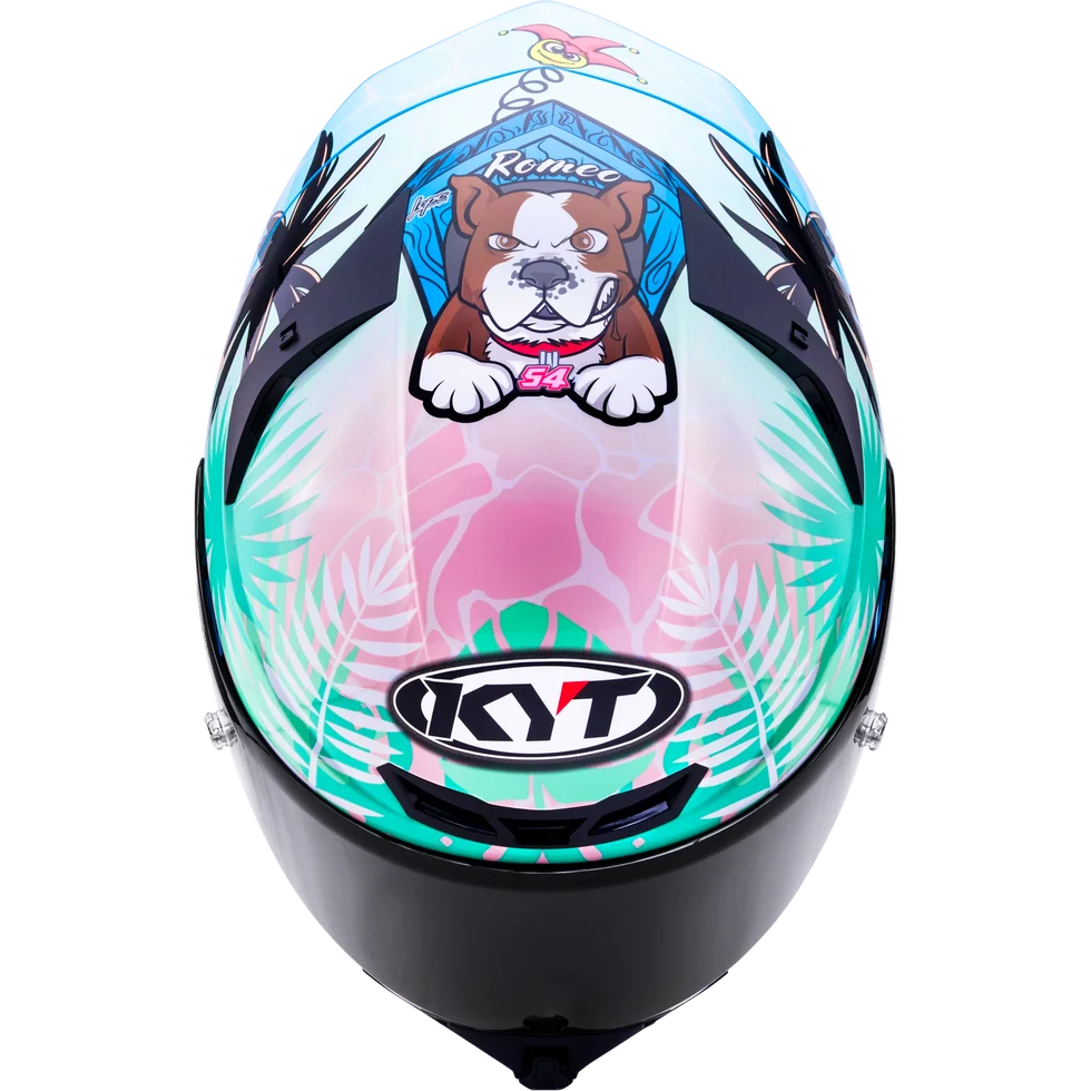 Casco KYT TT-REVO Riccardo Rossi BCN Replica
